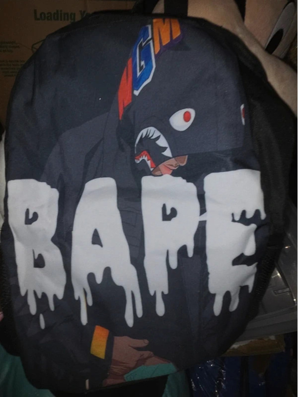 Bape backpack 17in